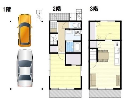 高知市針木　リフォーム　リノベーション　間取り図